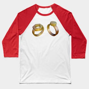 LOVE NUT AND BOLT Baseball T-Shirt